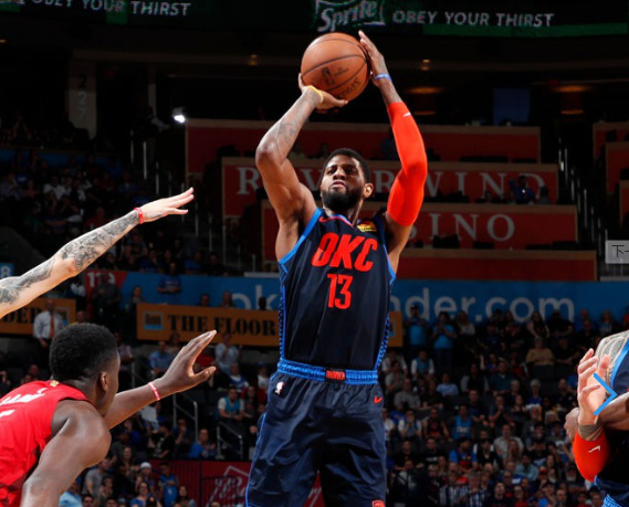 北京队绝杀勇士，乔治统治全场